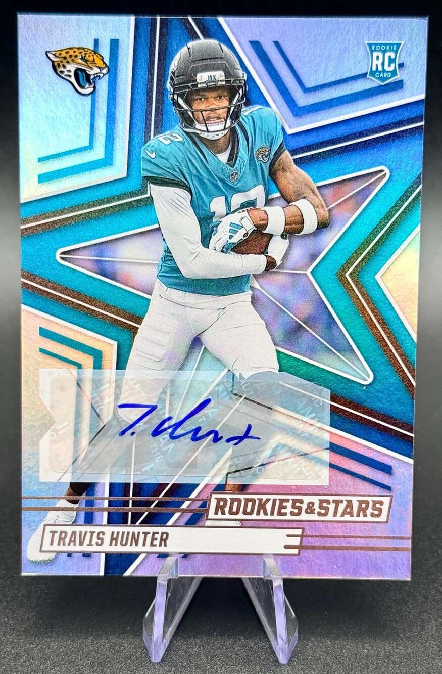 Travis Hunter Autograph Rookie Card Jacksonville Jaguars
Panini Rookies & Stars